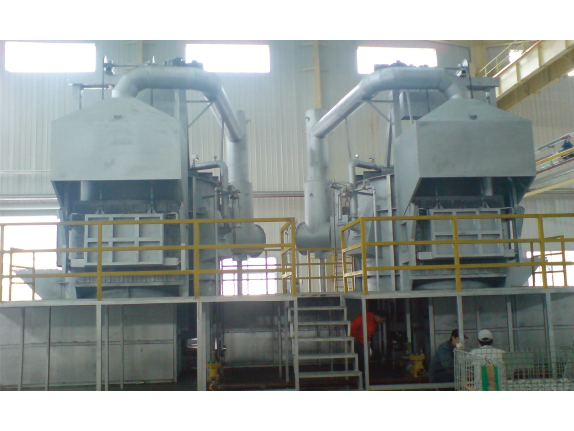 小型侧井式熔铝炉